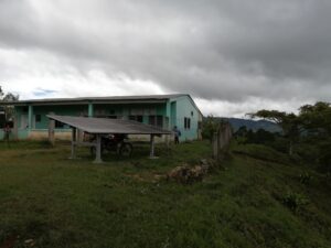 Lempira School in San Francisco de Opalaca, Intibuca. In Intibucá, many schools don't have electricity, in fact, some only have solar panels.